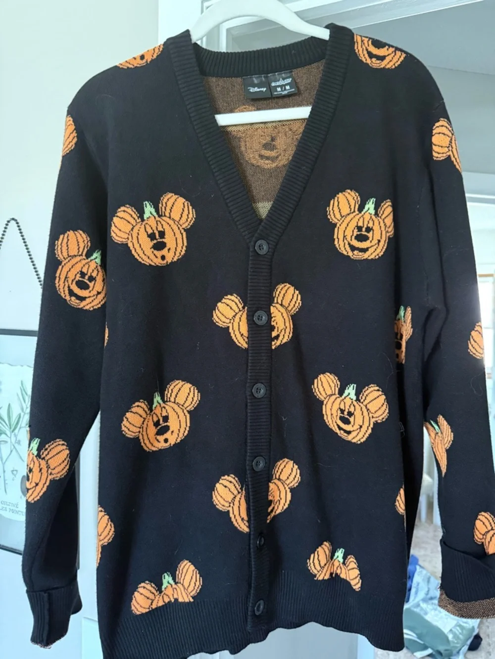 Disney Pumpkin Knit Cardigan - Picture 2 of 3